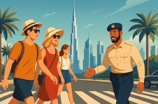Are Tourists Also Fined for Jaywalking in Dubai
