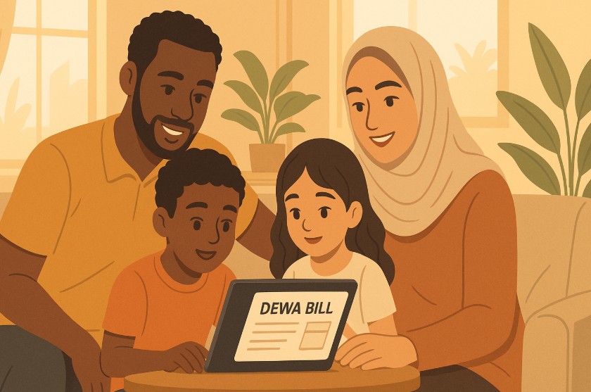 dewa bill check online