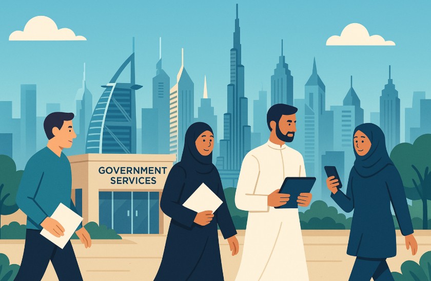 dubai residency visa traffic fines