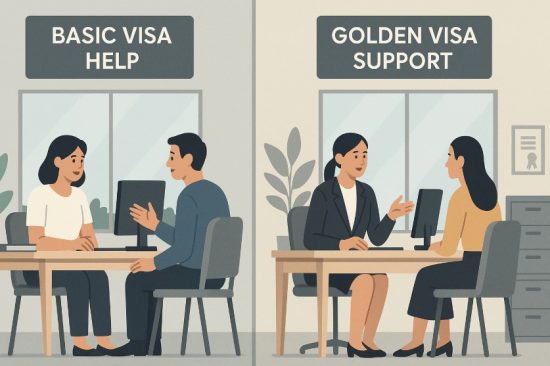 How Are These Services Different from Regular Visa Support