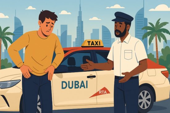 What Should You Do If You Lost Something in an RTA Taxi