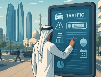 how to check abu dhabi traffic fines