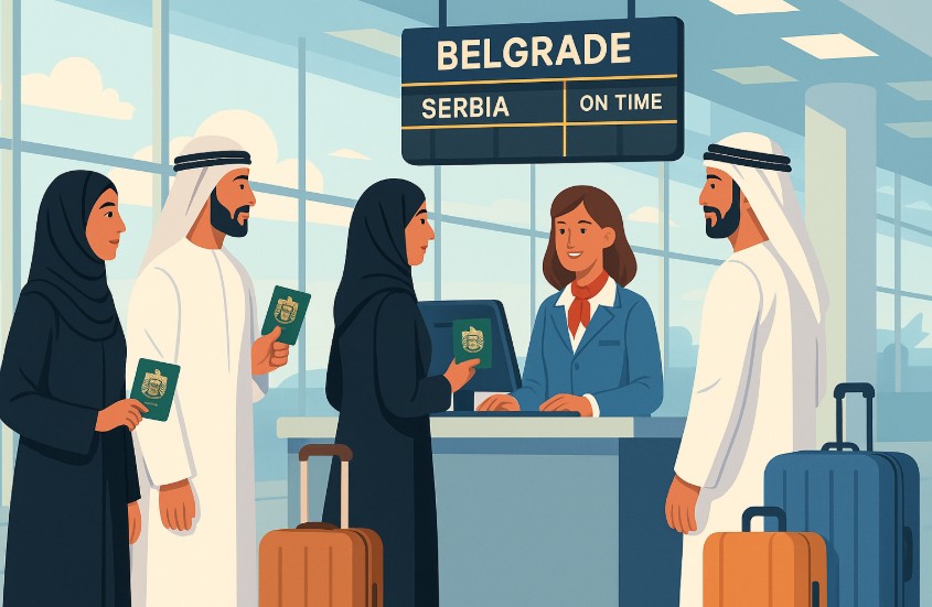 serbia visa for uae residents