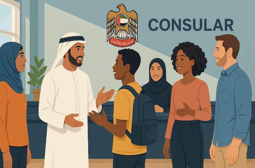 uae golden visa consular services