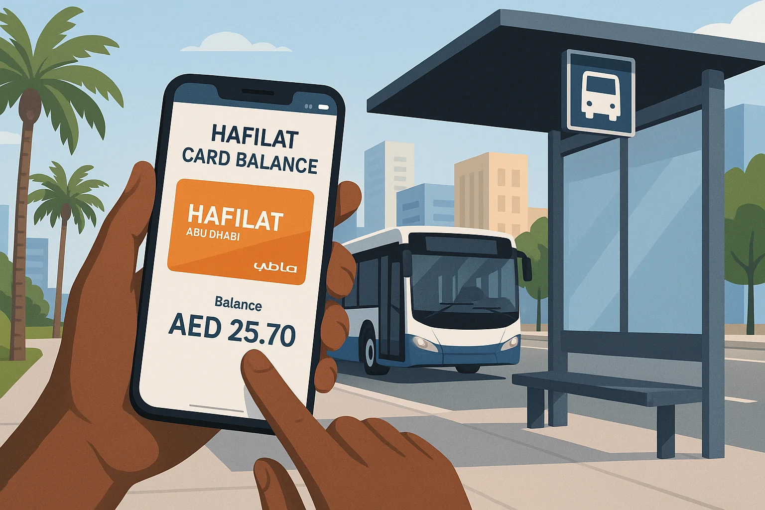 abu dhabi bus card balance check
