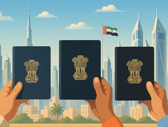 indian passport designs uae
