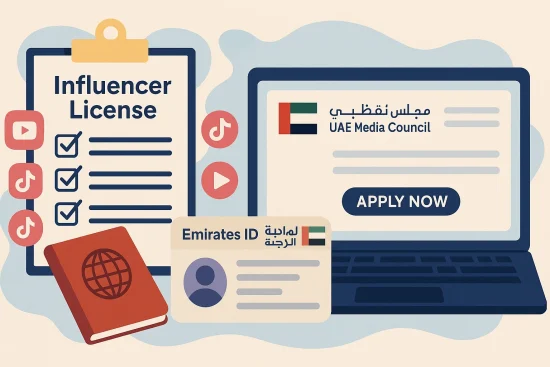 How to Apply for an Influencer License in Dubai (Step-by-Step)