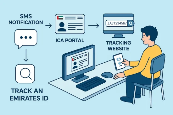 How to Track Emirates ID Using Zajel