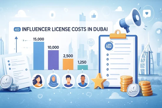 influencer license dubai cost