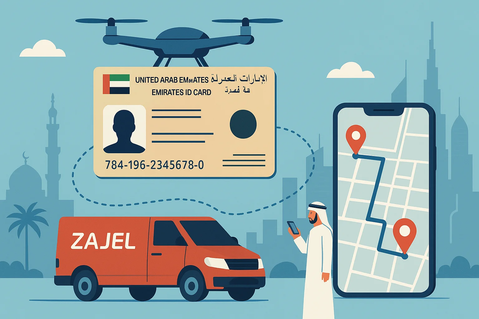 zajel track emirates id