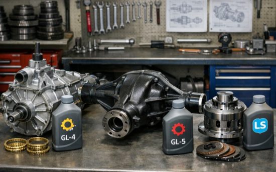 Why Do GL-4, GL-5, and LS Gear Oils Serve Different Drivetrain Components