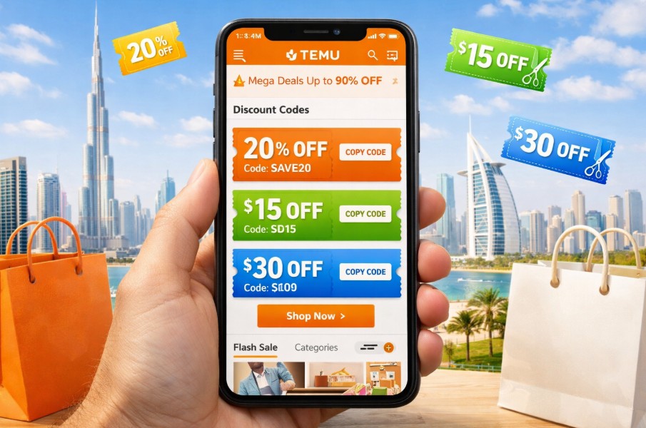 temu coupon code uae