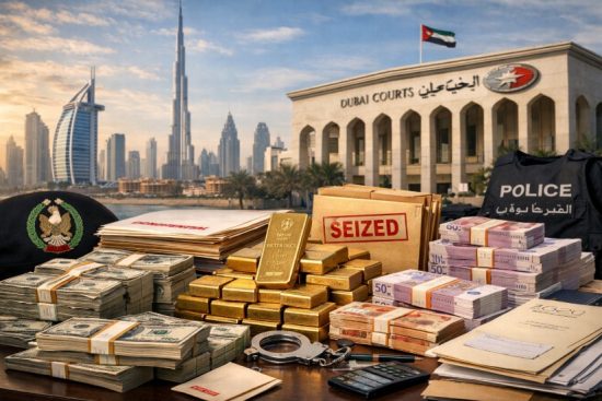 what happens to money seized by police