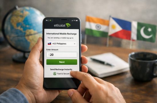 How to Transfer Etisalat Credit Internationally