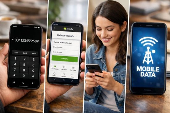 What Are the Available Ways to Transfer Balance in Etisalat