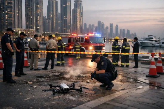 What Happened During the Drone Attack in Dubai Creek Harbour