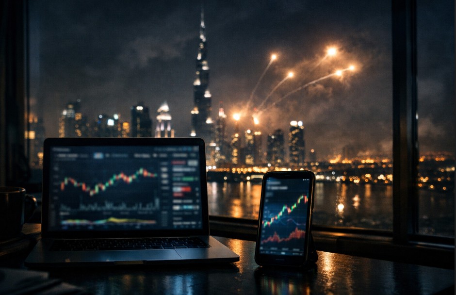 half a billion dollars bet on when bombs would hit the gulf