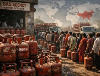 why lpg gas shortage in india