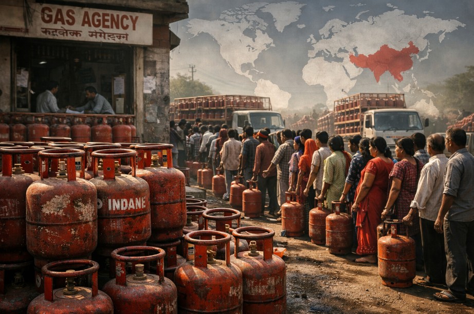 why lpg gas shortage in india