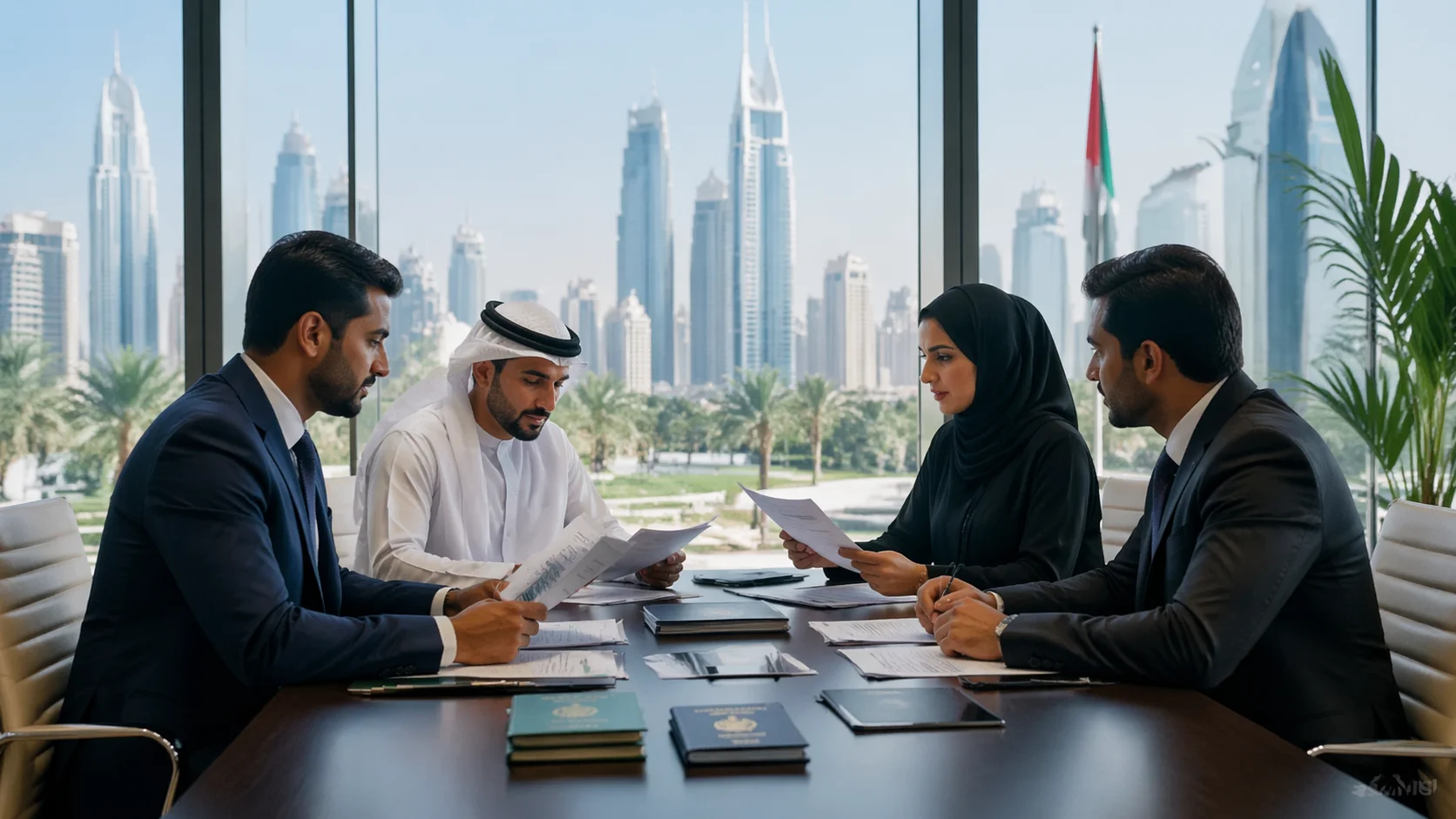 Alhind Wins UAE Passport Contract for Indian Services 2026!