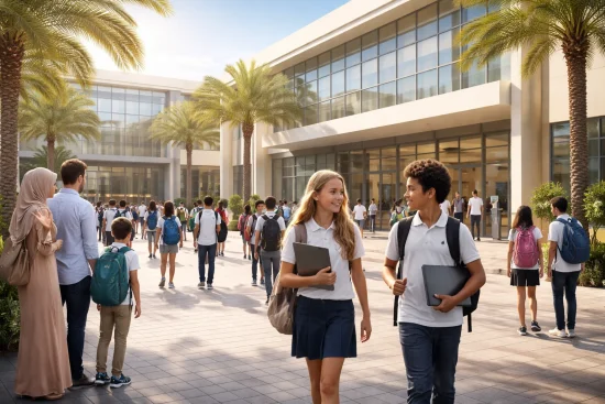 UAE Schools Reopen Hybrid Learning