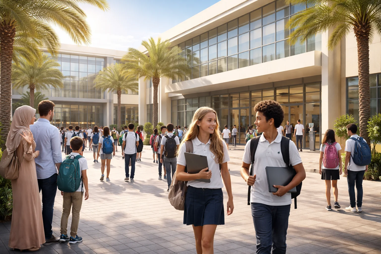 UAE Schools Reopen Hybrid Learning