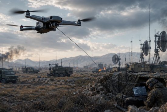 Only UAV That Works Inside an Active EW Zone