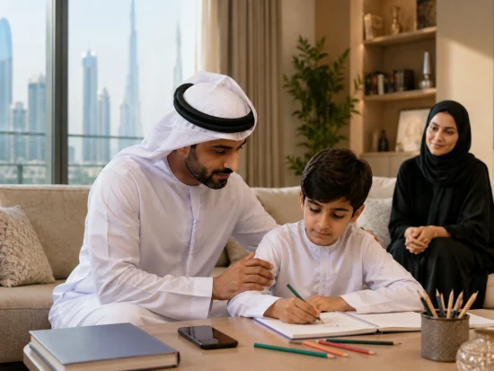 What is the UAE social media ban for children under 15?