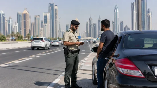 UAE Traffic Violations Carry Four Black Points
