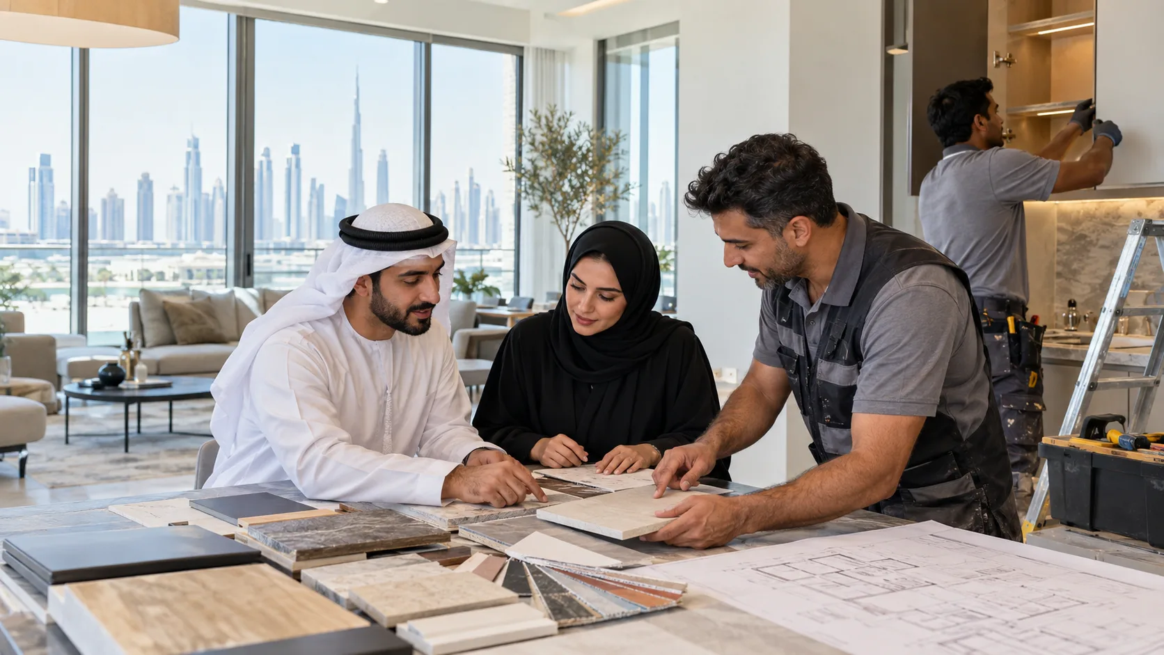 uae home improvement and maintenance market